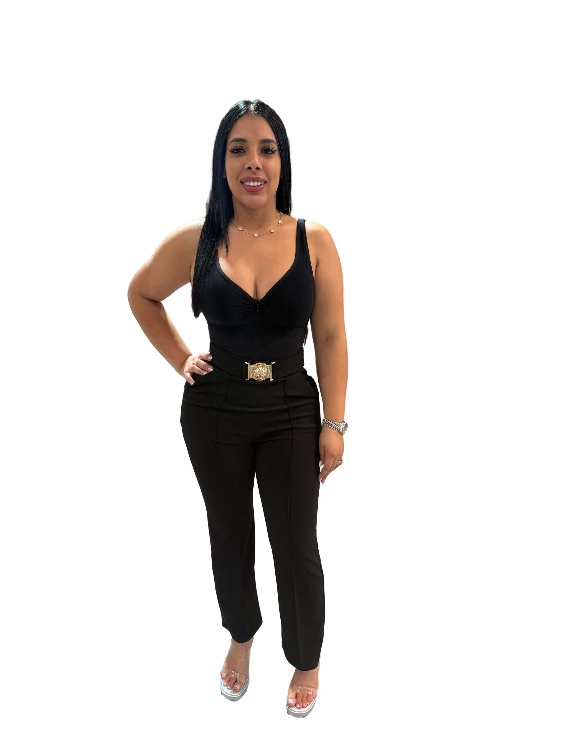 erasebg-transformed (2) Pantalon negro de vestir - Imagen 1